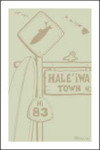 Load image into Gallery viewer, HALE&#39;IWA TOWN ~ SURF XING ~ LONGBOARD ~ HWY 83 ~ DRIFTWOOD ~ 2:3