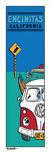 Load image into Gallery viewer, ENCINITAS ~ CALIFORNIA ~ SURF BUS ~ HALF GRILL ~ SEAFOAM ~ 1:3