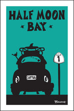 Load image into Gallery viewer, HALF MOON BAY ~ SURF BUG TAIL ~ HWY 1 ~ SEAFOAM ~ 2:3