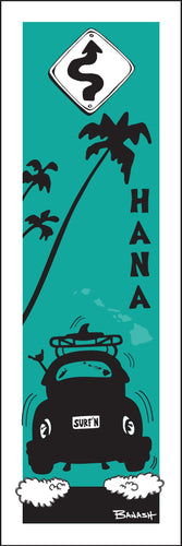 HANA ~ SURF BUG TAIL ~ AIR ~ HWY 36 TURNS ~ SEAFOAM ~ 1:3