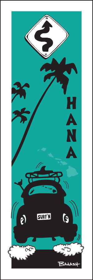 HANA ~ SURF BUG TAIL ~ AIR ~ HWY 36 TURNS ~ SEAFOAM ~ 1:3