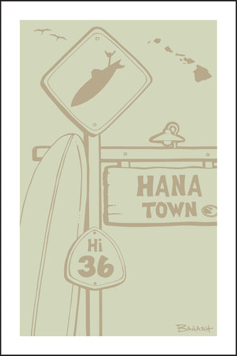 HANA TOWN ~ SURF XING ~ HWY 36 ~ DRIFTWOOD ~ 2:3