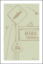 Load image into Gallery viewer, HANA TOWN ~ SURF XING ~ HWY 36 ~ DRIFTWOOD ~ 2:3