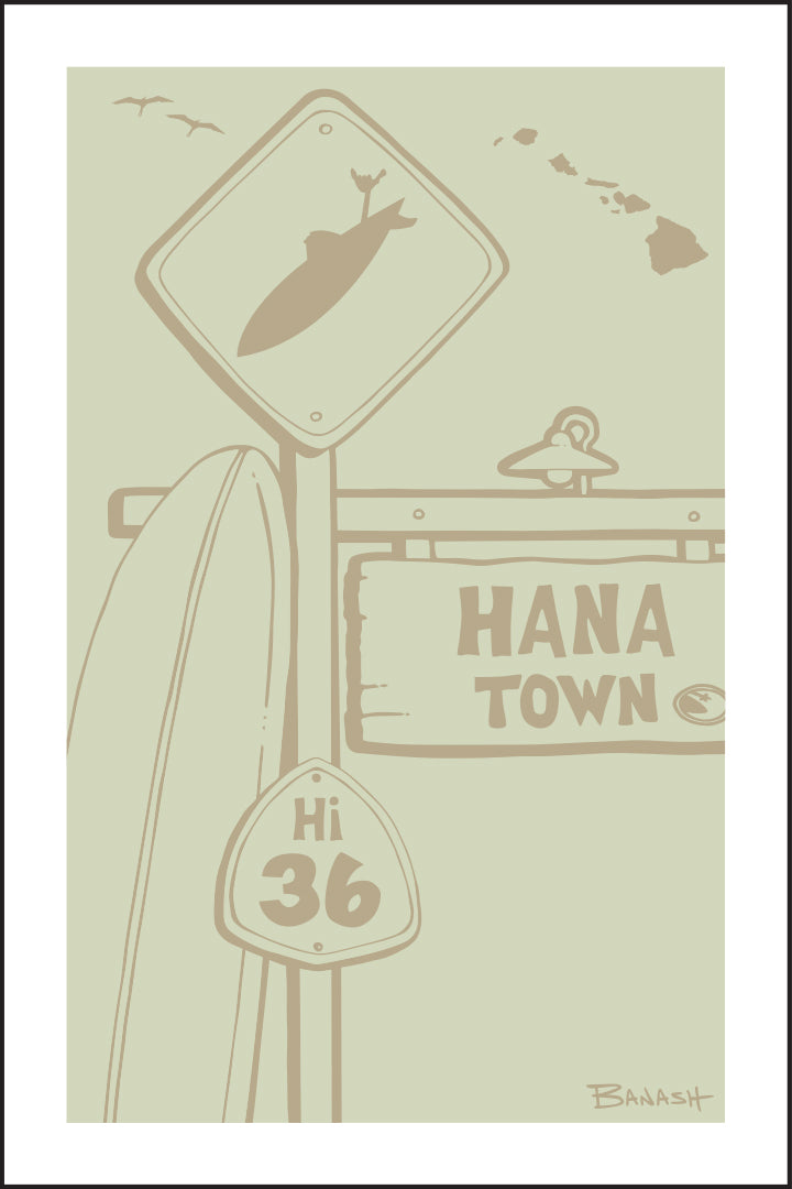 HANA TOWN ~ SURF XING ~ HWY 36 ~ DRIFTWOOD ~ 2:3