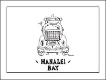 Load image into Gallery viewer, HANALEI BAY ~ SURF BUG TAIL ~ CATCH A LINE ~ 3:4