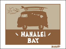 Load image into Gallery viewer, HANALEI BAY ~ SURF BUS ~ CATCH SAND ~ 3:4