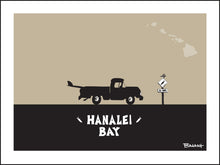 Load image into Gallery viewer, HANALEI BAY ~ SURF PICKUP ~ 3:4