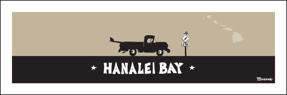 HANALEI BAY ~ SURF PICKUP ~ 1:3