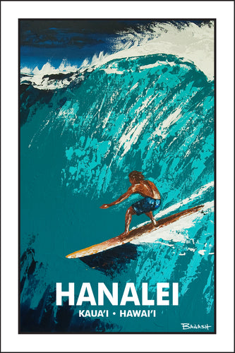 HANALEI ~ KAUA'I ~ HAWAI'I ~ RIGHT FACE ~ 2:3