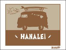 Load image into Gallery viewer, HANALEI ~ SURF BUS ~ CATCH SAND ~ 3:4