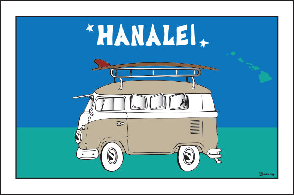 HANALEI TOWN ~ SURF BUS ~ 2:3