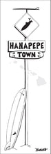 Load image into Gallery viewer, HANAPEPE TOWN ~ SURF XING ~ LONGBOARD ~ 1:3