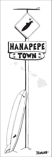 HANAPEPE TOWN ~ SURF XING ~ LONGBOARD ~ 1:3