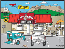 Load image into Gallery viewer, HAPPY PAPPY&#39;S PIZZA ~ DURANGO ~ 3:4