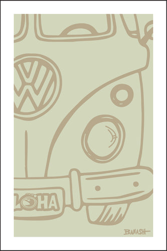 SURF BUS GRILL ~ ALOHA ~ DRIFTWOOD ~ 2:3