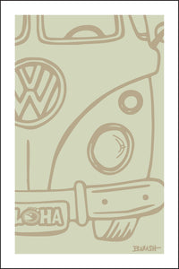 SURF BUS GRILL ~ ALOHA ~ DRIFTWOOD ~ 2:3