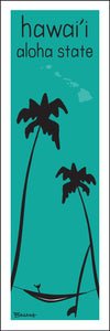 HAWAI'I ~ ALOHA STATE ~ HAMMOCK ~ SHAKA ~ SURFBOARD ~ 1:3