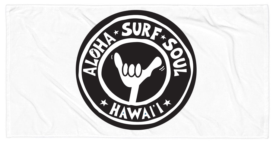 STONE GREMMY SURF ~ HAWAI'I ~ ALOHA SURF SOUL ~ BEACH TOWEL ~ 30x60