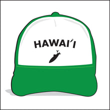 Load image into Gallery viewer, HAWAI'I ~ BOARD LOGO ~ GRAPHIC HAT