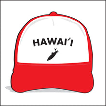 Load image into Gallery viewer, HAWAI'I ~ BOARD LOGO ~ GRAPHIC HAT