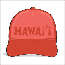 Load image into Gallery viewer, HAWAI'I ~ BOARD LOGO ~ OCEAN REEF ~ GRAPHIC HAT