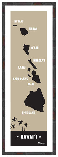 HAWAI'I ~ ISLANDS ~ CHAIN ~ 1:3