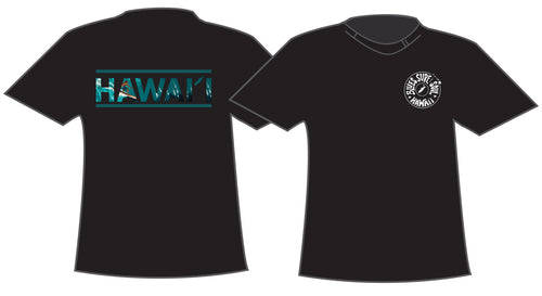 HAWAI'I ~ LEFT FACE ~ GRAPHIC T-SHIRT