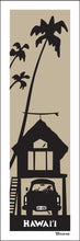 Load image into Gallery viewer, HAWAI'I ~ SURF HUT PORT ~ PICKUP TAIL ~ PALMS ~ 1:3