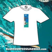 Load image into Gallery viewer, HAWAI'I ~ SURF SHACK GREM ~ SEAFOAM ~ GRAPHIC T-SHIRT
