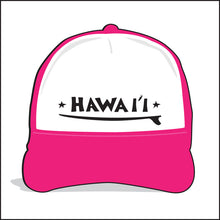 Load image into Gallery viewer, HAWAI'I ~ SURFBOARD ~ GRAPHIC HAT