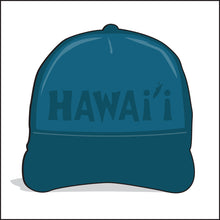 Load image into Gallery viewer, HAWAI'I ~ BOARD LOGO ~ OCEAN REEF ~ GRAPHIC HAT