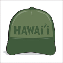 Load image into Gallery viewer, HAWAI'I ~ BOARD LOGO ~ OCEAN REEF ~ GRAPHIC HAT