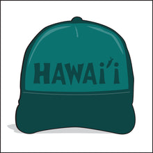 Load image into Gallery viewer, HAWAI'I ~ BOARD LOGO ~ OCEAN REEF ~ GRAPHIC HAT