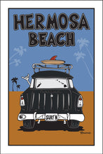Load image into Gallery viewer, HERMOSA BEACH ~ SURF NOMAD TAIL ~ SAND LINES ~ 2:3