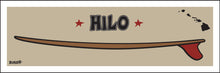 Load image into Gallery viewer, HILO ~ BIG ISLAND ~ RED FIN ~ SURFBOARD ~ 1:3