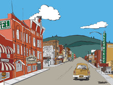Load image into Gallery viewer, DURANGO ~ MAIN AVE ~ HISTORIC DOWNTOWN ~ STRATER HOTEL ~ ELECTRICITY ~ HWY 550 ~ 3:4