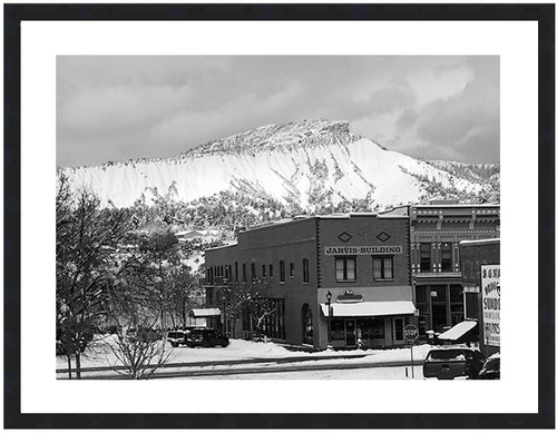 HOGS BACK RIDGE ~ WINTER ~ HISTORIC DOWNTOWN ~ DURANGO ~ 3:4