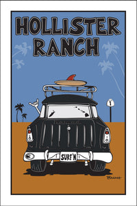 HOLLISTER RANCH ~ SURF NOMAD TAIL ~ SAND LINES ~ 12x18