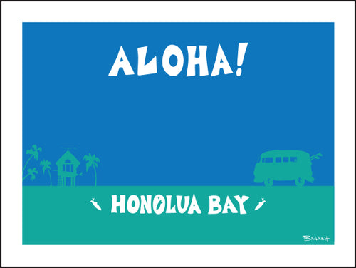 HONOLUA BAY ~ ALOHA ~ SURF BUS ~ 3:4