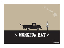 Load image into Gallery viewer, HONOLUA BAY ~ SURF PICKUP ~ 3:4