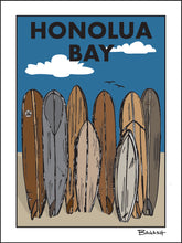 Load image into Gallery viewer, HONOLUA BAY ~ SURF QUIVER ~ 3:4