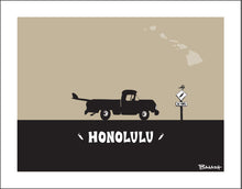 Load image into Gallery viewer, HONOLULU ~ WAIKIKI ~ SURF PICKUP ~ 3:4