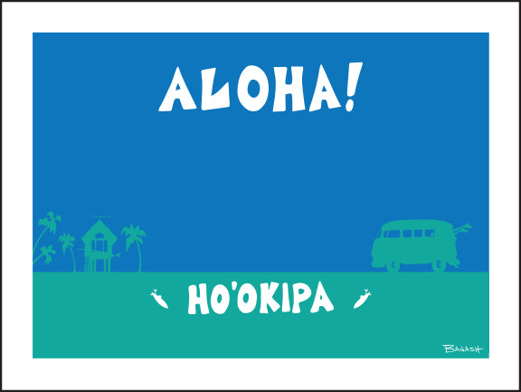 ALOHA ~ HO'OKIPA ~ SURF BUS ~ SURF HUT ~ 3:4