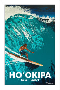 HO'OKIPA ~ PA'IA ~ MAUI ~ HAWAI'I ~ LEFT FACE ~ 2:3