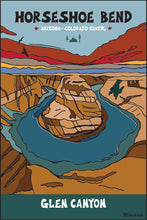 Load image into Gallery viewer, HORSESHOE BEND ~ GLEN CANYON ~ 2:3