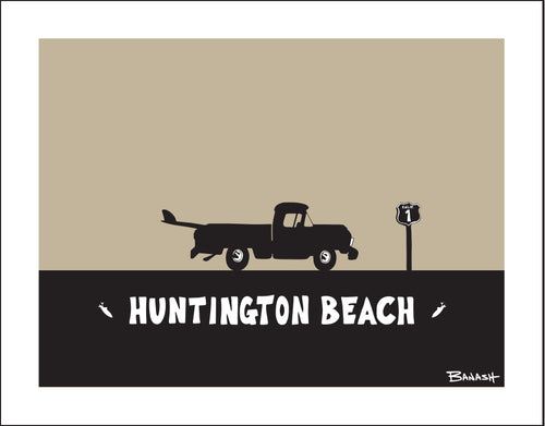 HUNTINGTON BEACH ~ SURF PICKUP ~ 3:4