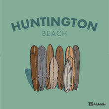 Load image into Gallery viewer, HUNTINGTON BEACH ~ VINTAGE SURFBOARD QUIVER