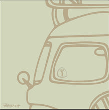 Load image into Gallery viewer, CALIF. ~ HWY 1 ~ ROAD BUS GRILL ~ PASSENGER WINDOW ~ DRIFTWOOD