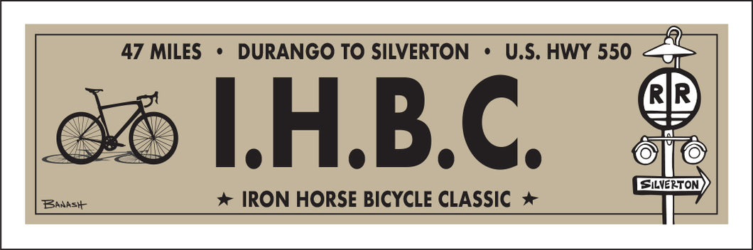 I.H.B.C. ~ IRON HORSE BICYCLE CLASSIC ~ DURANGO TO SILVERTON ~ HWY 550 ~ 8x24