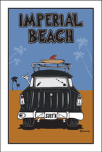 Load image into Gallery viewer, IMPERIAL BEACH ~ SURF NOMAD TAIL ~ SAND LINES ~ 2:3